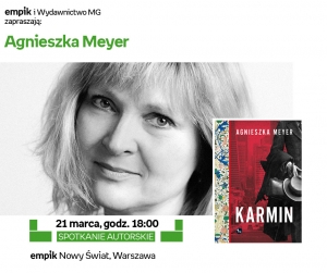 Debiut w Warszawie - spotkanie z  Agnieszką Meyer
