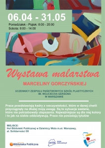 Wystawa malarstwa Marceliny Gorczyńskiej