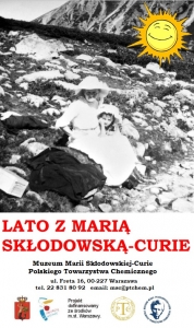 "Maria i tajemnicze promienie X" w ramach akcji "Lato z Marią Skłodowską-Curie"