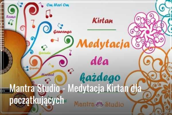 Mantra Studio - Medytacja Kirtan dla początkujących