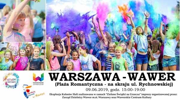 Eksplozja Kolorów Holi - Wawer 