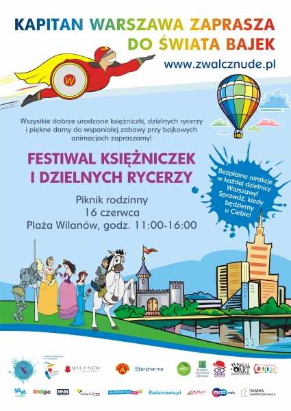 Festiwal księżniczek i dzielnych rycerzy na Wilanowie
