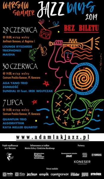 Warsaw Summer Jazz Days w Koneserze
