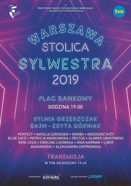Warszawa Stolica Sylwestra 2019