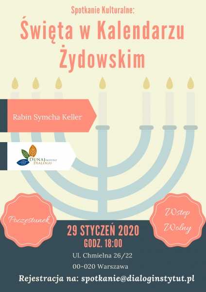 Spotkanie Kulturalne: Święta w Kalendarzu Żydowskim