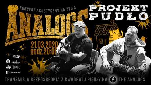 The Analogs / Projekt Pudło- transmisja koncertu na żywo