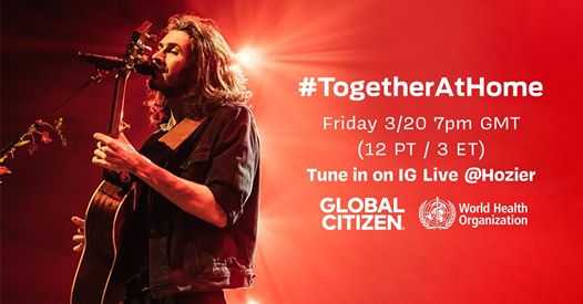 Hozier x WHO & Global Citizen #TogetherAtHome Livestream