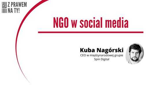 NGO w Social Media. Ambasadorowie organizacji - webinarium