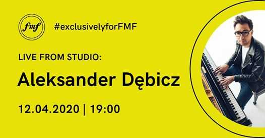 LIVE from studio: Aleksander Dębicz