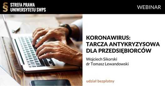 Koronawirus: tarcza antykryzysowa dla przedsiębiorców – webinar