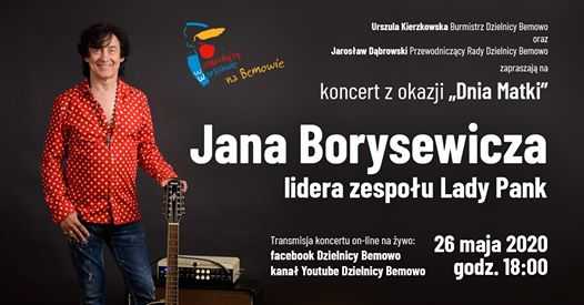 Koncert Jana Borysewicza z okazji Dnia Matki