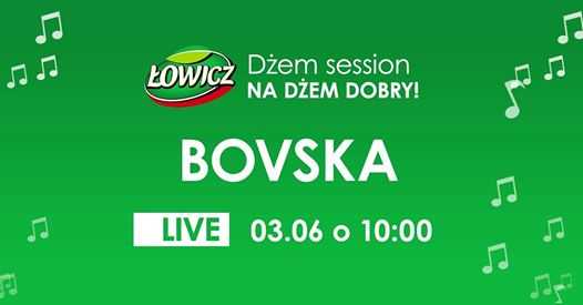 DŻEM DOBRY LIVE z Bovską 03.06 | Oglądaj na żywo