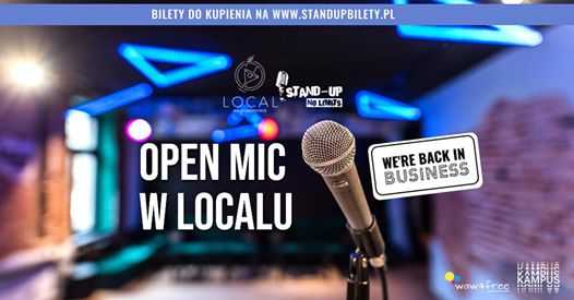 Stand-up No Limits: Open mic PL (10.06)