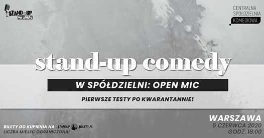 Stand-up w Spółdzielni: open mic!