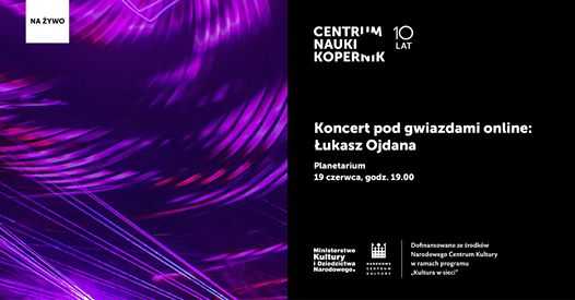 Koncert pod gwiazdami online: Łukasz Ojdana