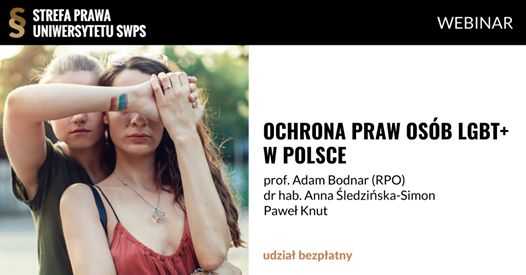 Ochrona praw osób LGBT+ w Polsce - webinar