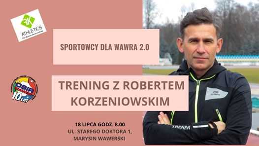 Trening biegowy z mistrzem olimpijskim Robertem Korzeniowskim
