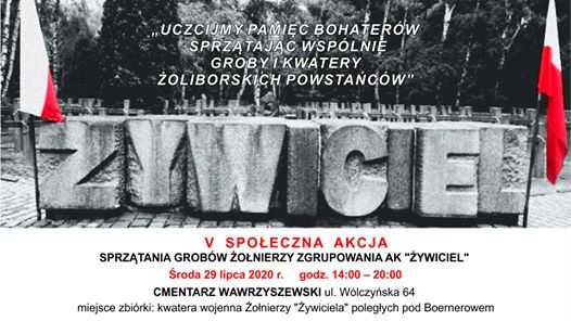 V Społeczna akcja sprzątania grobów Żołnierzy AK 