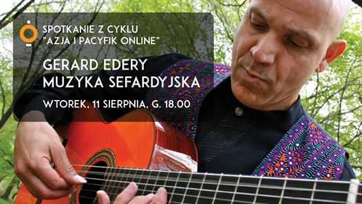 Muzyka sefardyjska - spotkanie online z Gerardem Edery