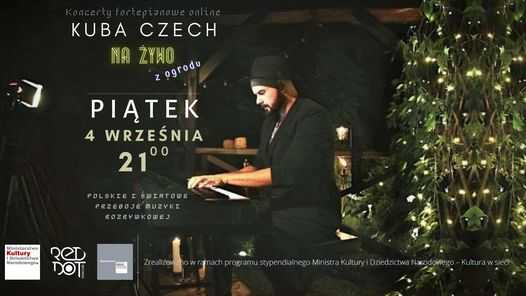 Kuba Czech na żywo z ogrodu | 5. koncert fortepianowy online // LIVE PIANO ACT