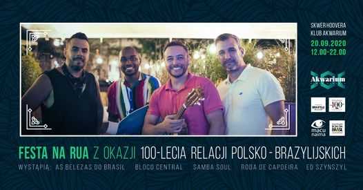 Festa na Rua z okazji 100-lecia relacji Polsko-Brazylijskich