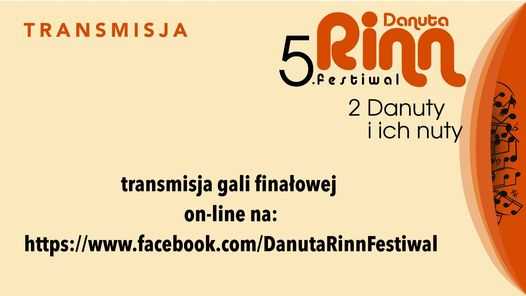 5. DANUTA RINN FESTIWAL | Gala Finałowa online