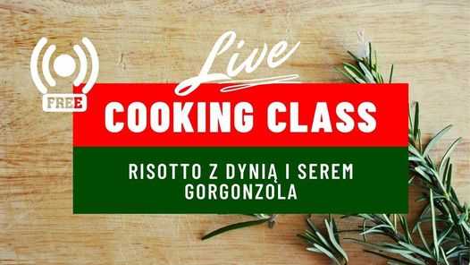 Warsztat kulinarny z Marco Ghia: Risotto z dynią i serem Gorgonzola