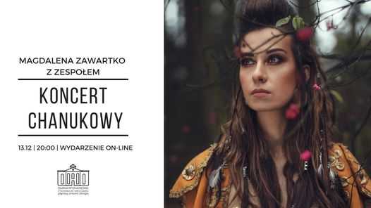 Koncert Chanukowy online: Magdalena Zawartko z zespołem