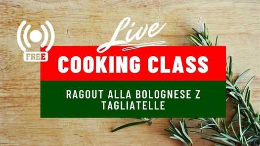 Warsztat kulinarny z Cristina Catese: Ragout alla bolognese z domowym makaronem tagliatelle