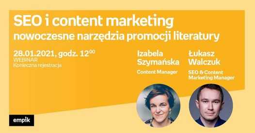 SEO i content marketing - nowoczesne narzędzia promocji literatury