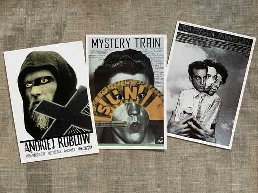 "Taksówkarz", "Truposz" i reszta filmowego świata w plakatach Andrzeja Klimowskiego