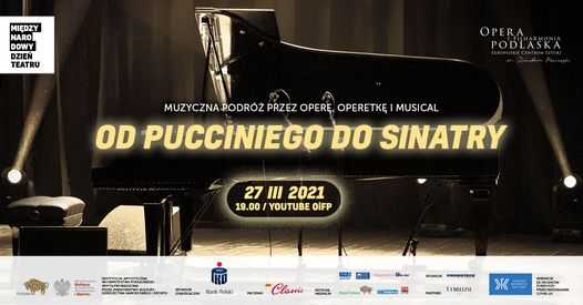 Od Pucciniego do Sinatry - koncert | Międzynarodowy Dzień Teatru