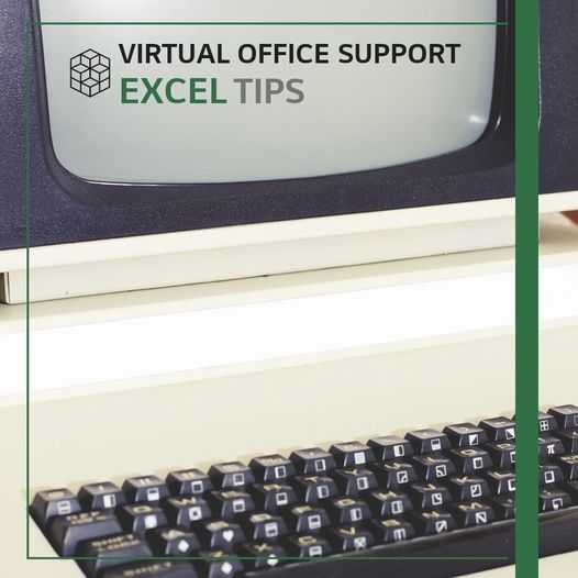 Virtual Office Support - Excel Tips - S01E02