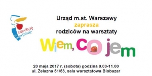 Warsztaty dla rodziców „Wiem, co jem” - Polska super żywność