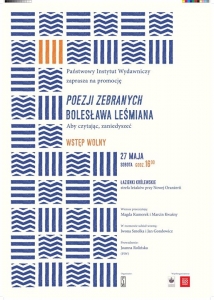 Spotkanie z „Poezjami zebranymi” Bolesława Leśmiana