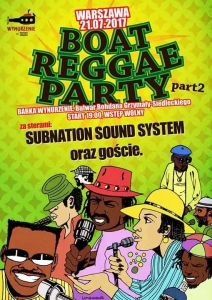 Boat Reggae Party vol.2 Sub Nation Soundsystem & Goście