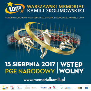 Warszawski Memoriał Kamili Skolimowskiej 2017