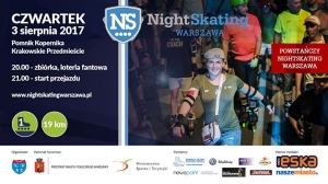 Nightskating Warszawa #6/2017 - Powstańczy NS