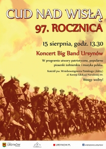 Koncert w 97. rocznicę Bitwy Warszawskiej 1920 r.