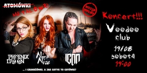 Atomówki Metalówki - koncert Phoenix Croon, ICON i Nira Nise