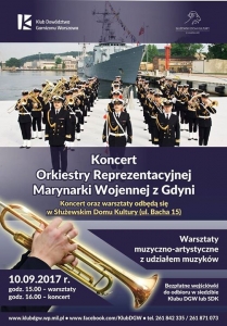 Koncert Orkiestry Reprezentacyjnej Marynarki Wojennej z Gdyni