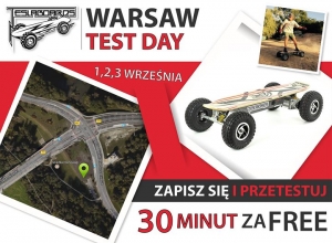 Teslaboards - Warsaw TEST DAY