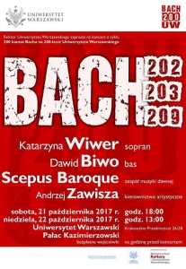 Bach 200 UW - BWV 202, 203, 209