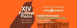 X Festiwal Pieśni Europejskiej: PIEŚŃ FRANCUSKA