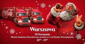 Start Świątecznej Trasy Ciężarówek Coca-Cola