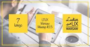 LTUX Meetup #23 Dostępność w eCommerce