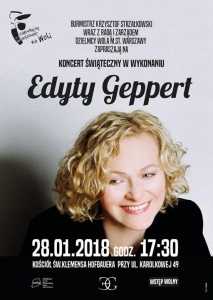 Koncert świąteczny Edyty Gepperd