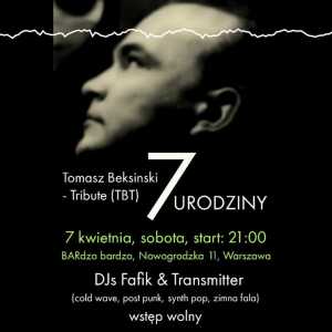 7 urodziny Tomasz Beksinski Tribute (TBT)