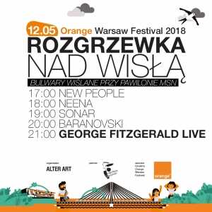 Rozgrzewka nad Wisłą przed Orange Warsaw Festival