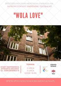 Happening teatralny "Wola Love" - co się wydarzy na Woli?